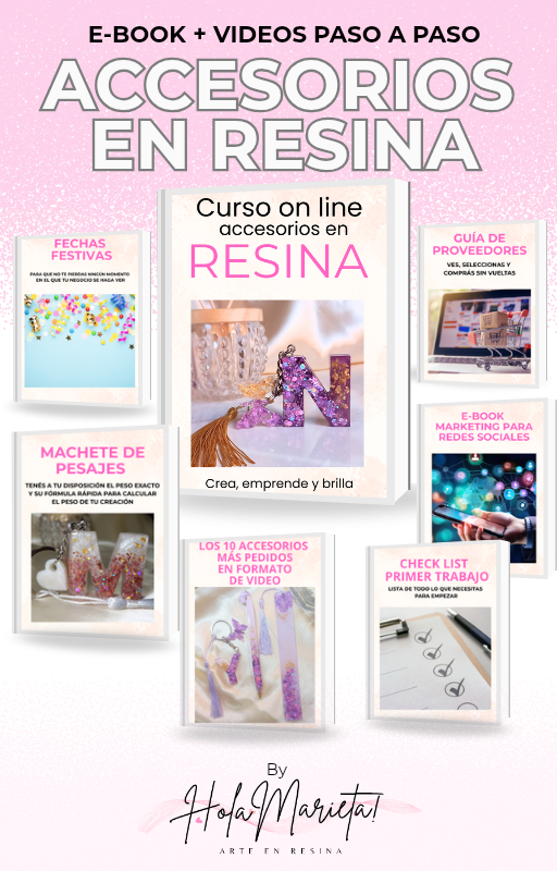 ACCESORIOS EN RESINA